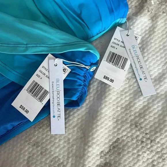 Bleu Rod Beattie Coast To Coast Bandeau Tankini Top and Bikini Bottom - Picture 11 of 12